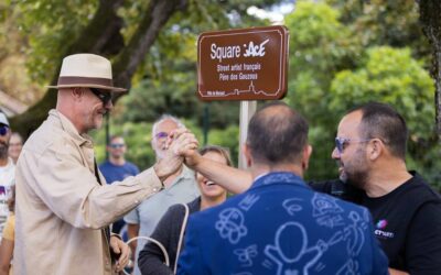 Inauguration du square JACE à Mornant