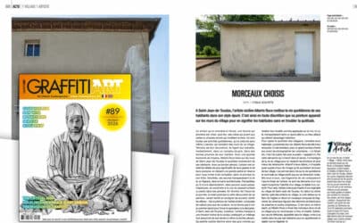 Alberto Ruce révèle l’âme de Saint-Jean-de-Touslas dans GRAFFITI ART Magazine