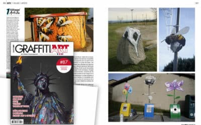 Brusk transforme Chassagny en galerie d’art à ciel ouvert