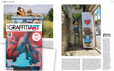 GRAFFITI ART Magazine met en lumière la naissance du projet « 1 Village, 1 Artiste »