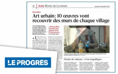 Le Progrès dévoile les artistes du projet « 1 Village, 1 Artiste »